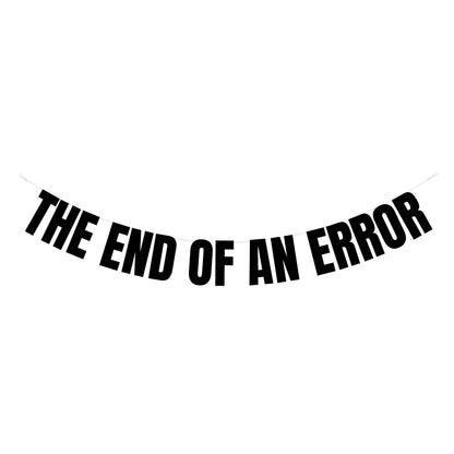 The end of an error banner