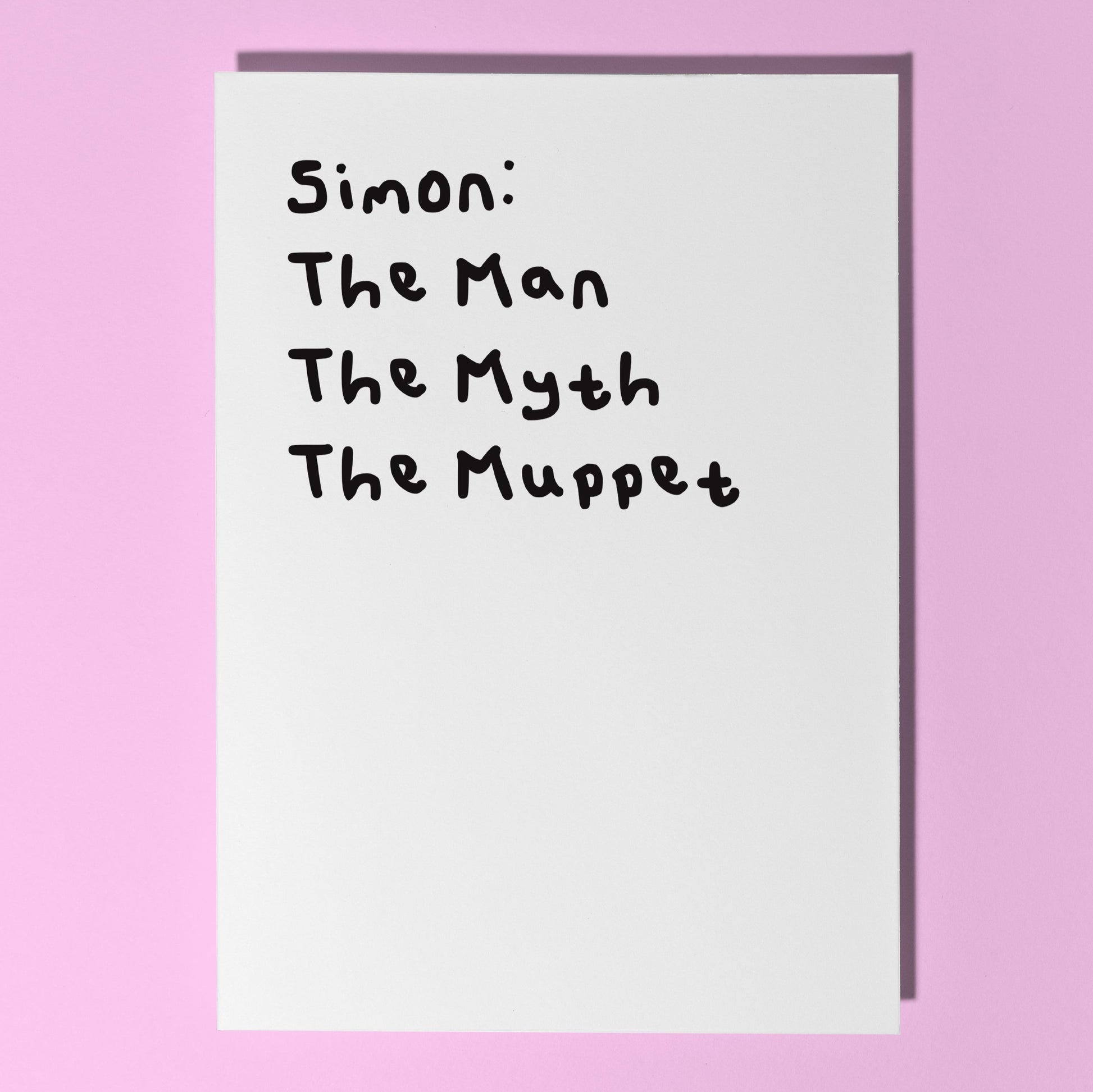 funny birthday card