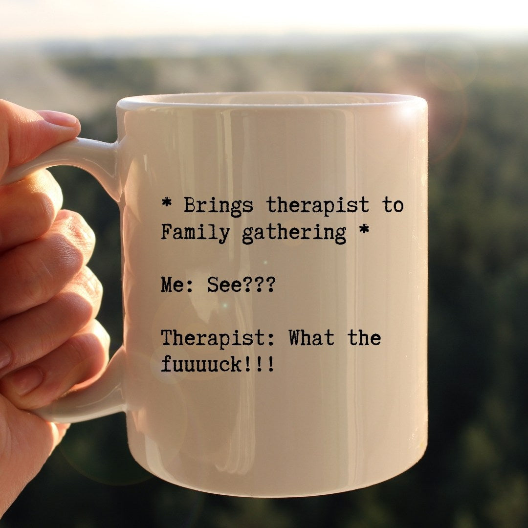 Family therapist mug