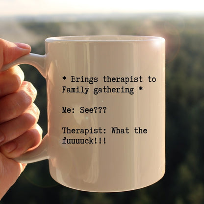 Family therapist mug