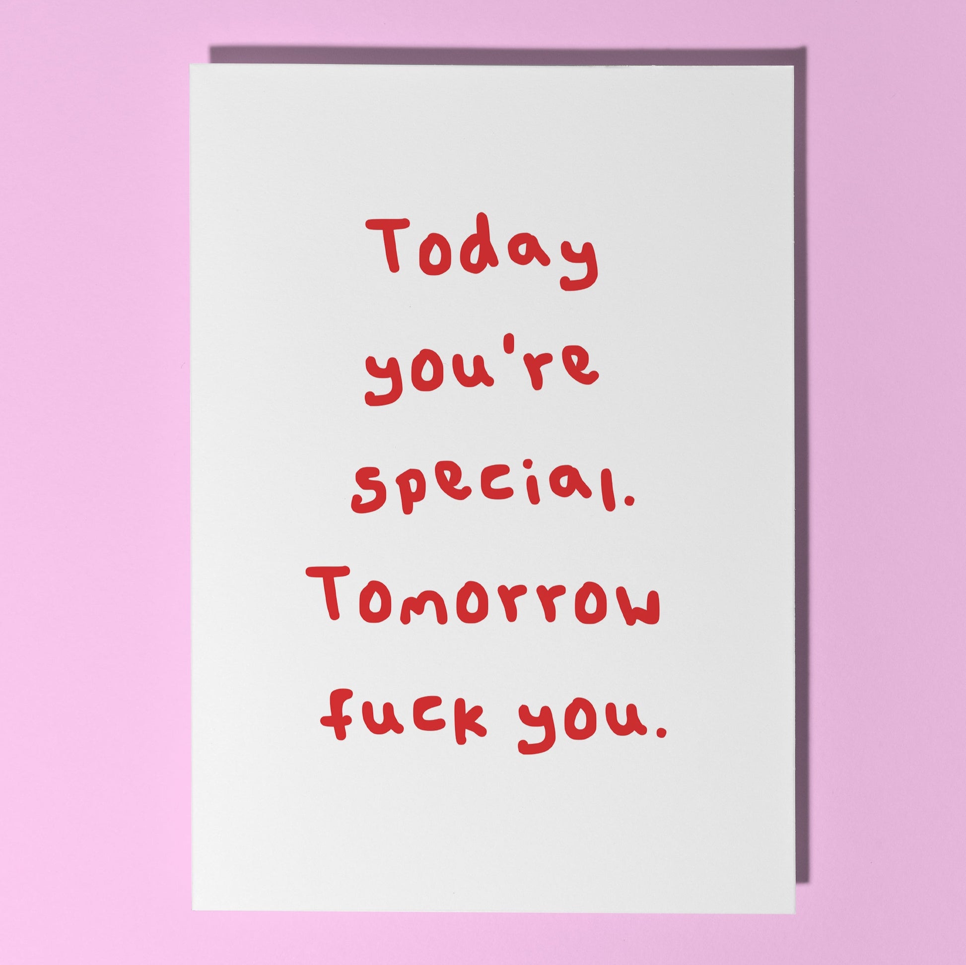 funny birthday card