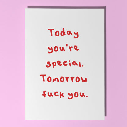 funny birthday card