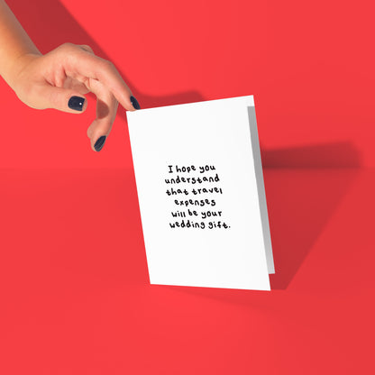 hilarious engagement and wedding day cards