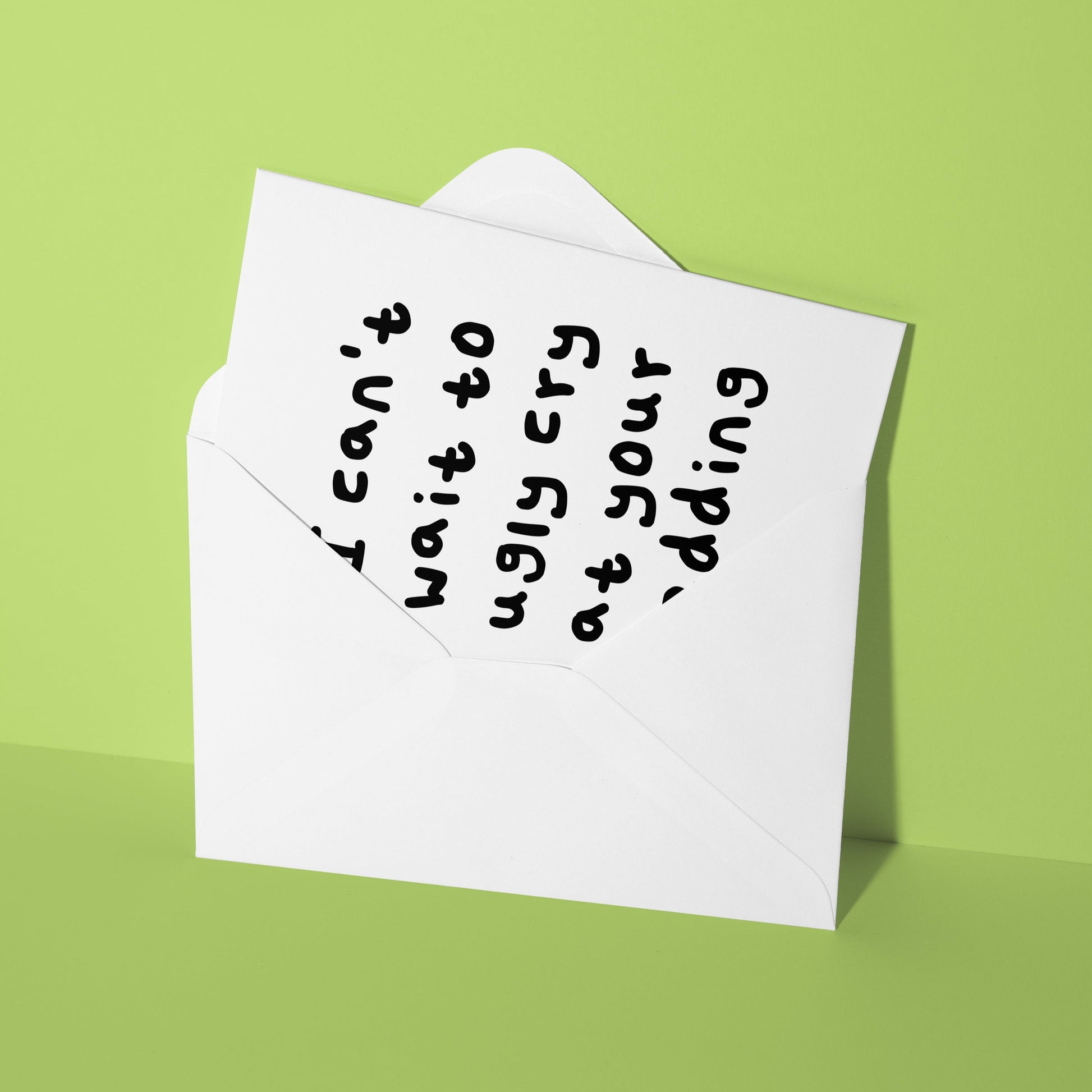 hilarious engagement and wedding day cards