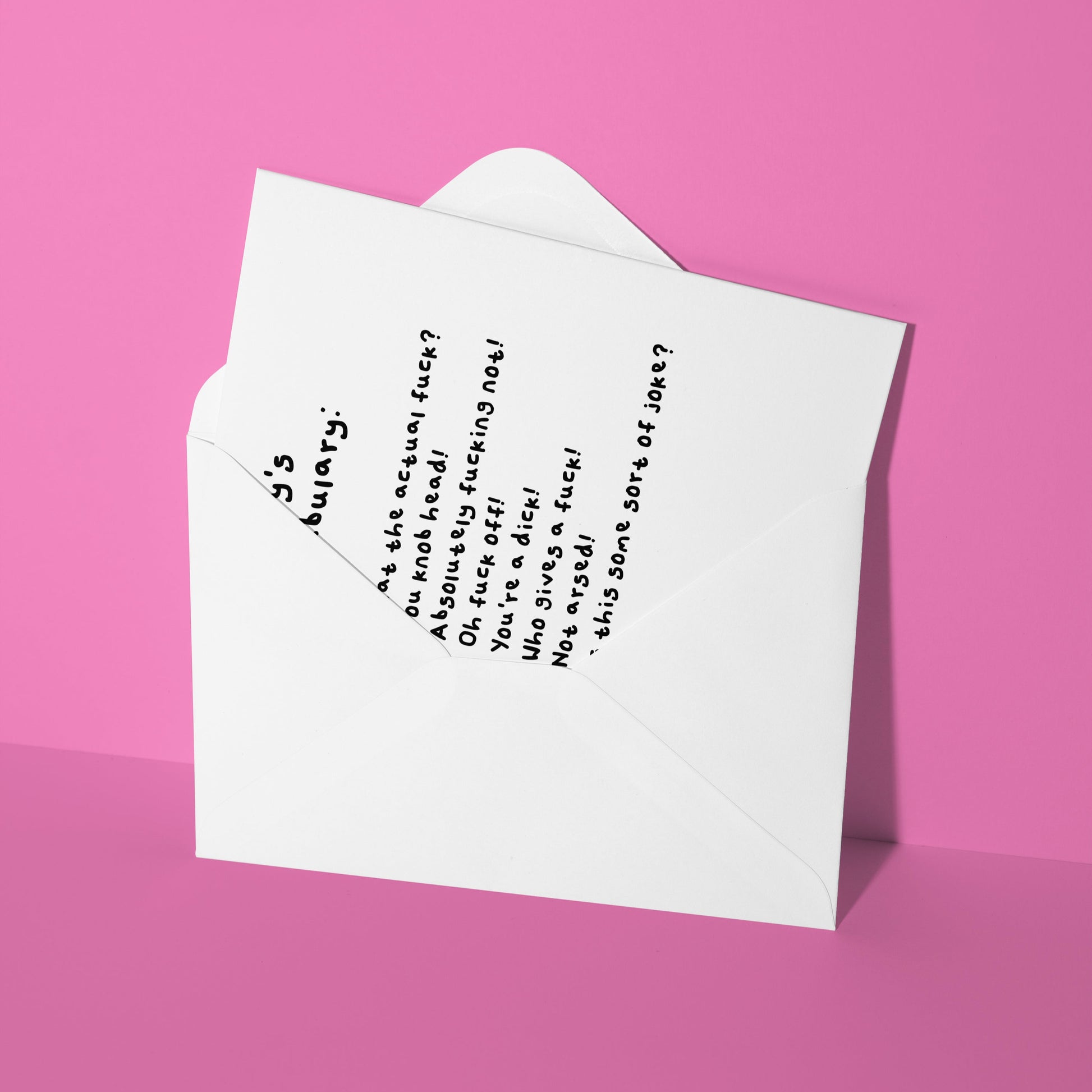personalised funny birthday card