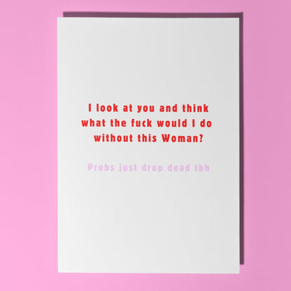 What would I do card