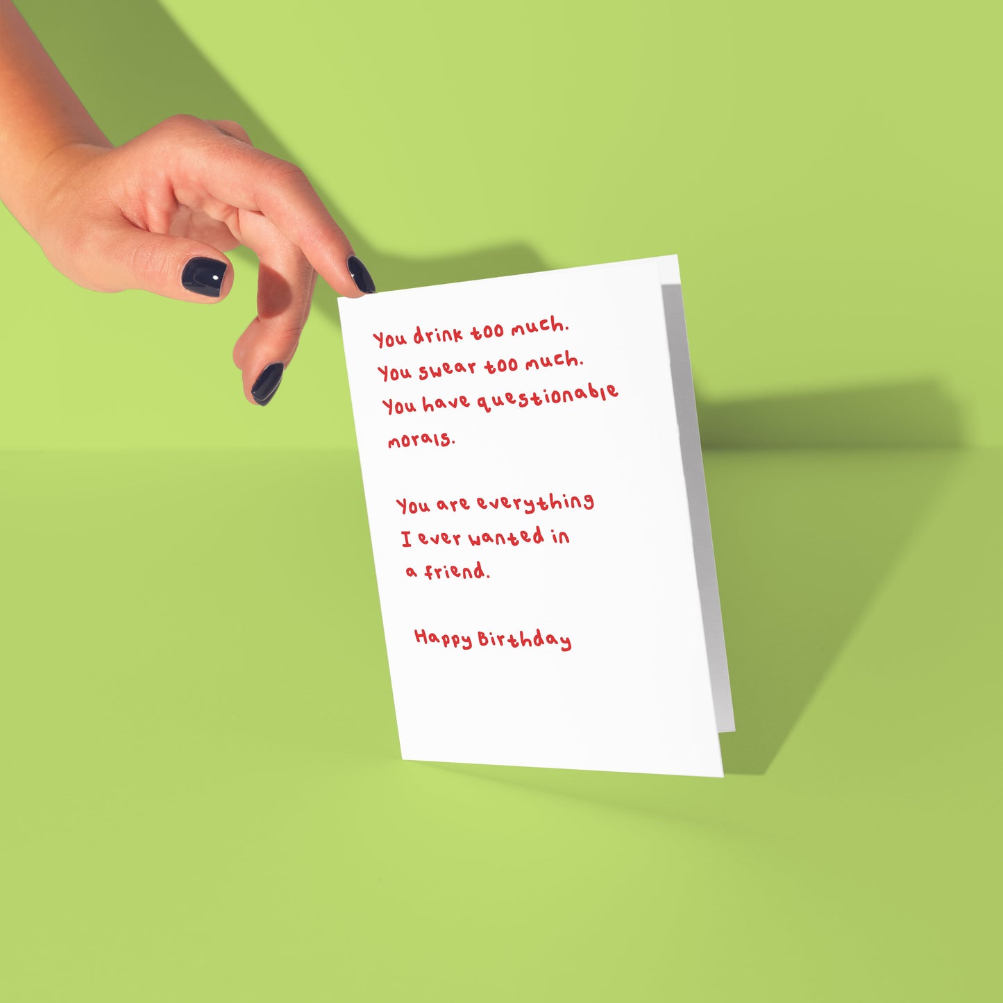 funny birthday card