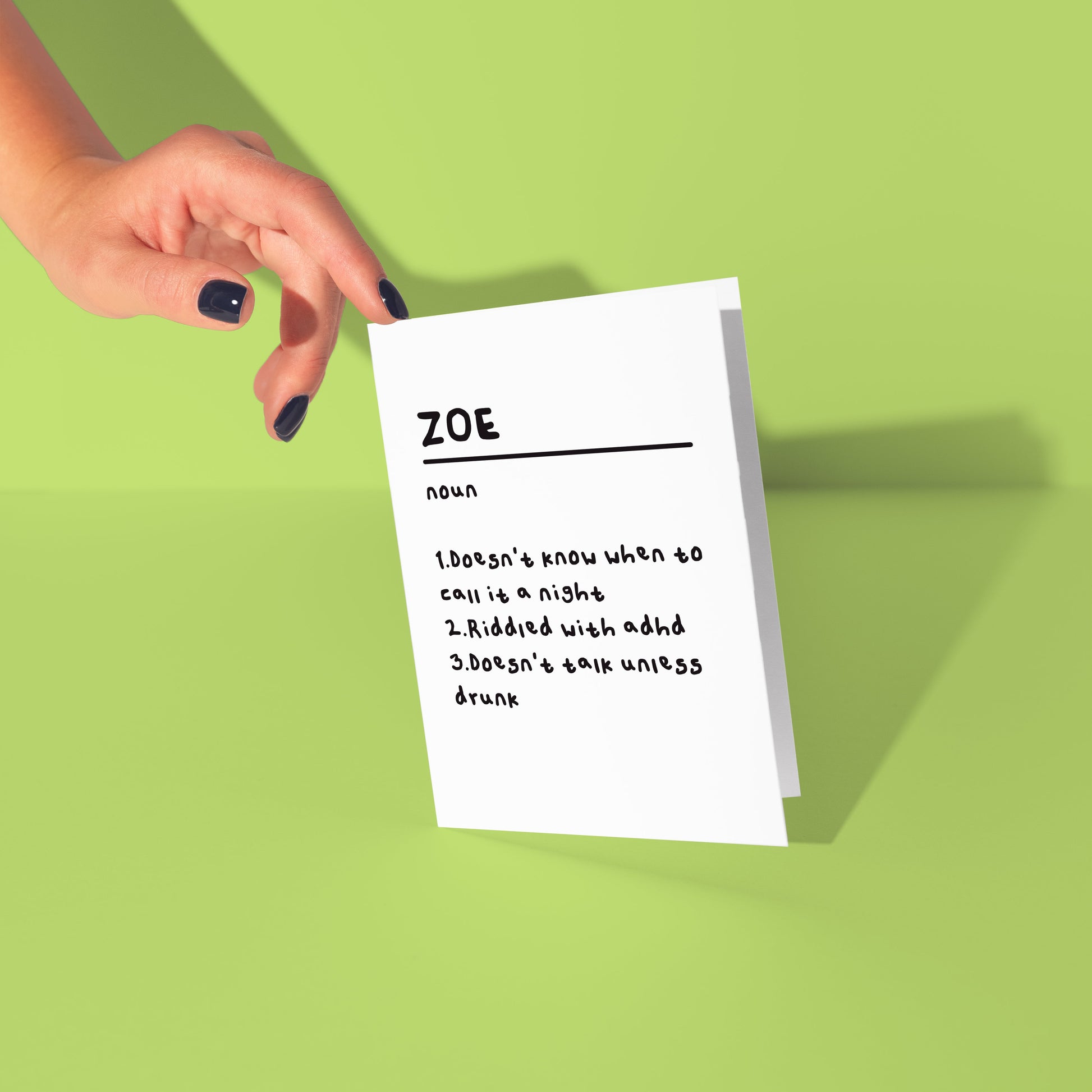 personalised funny birthday card